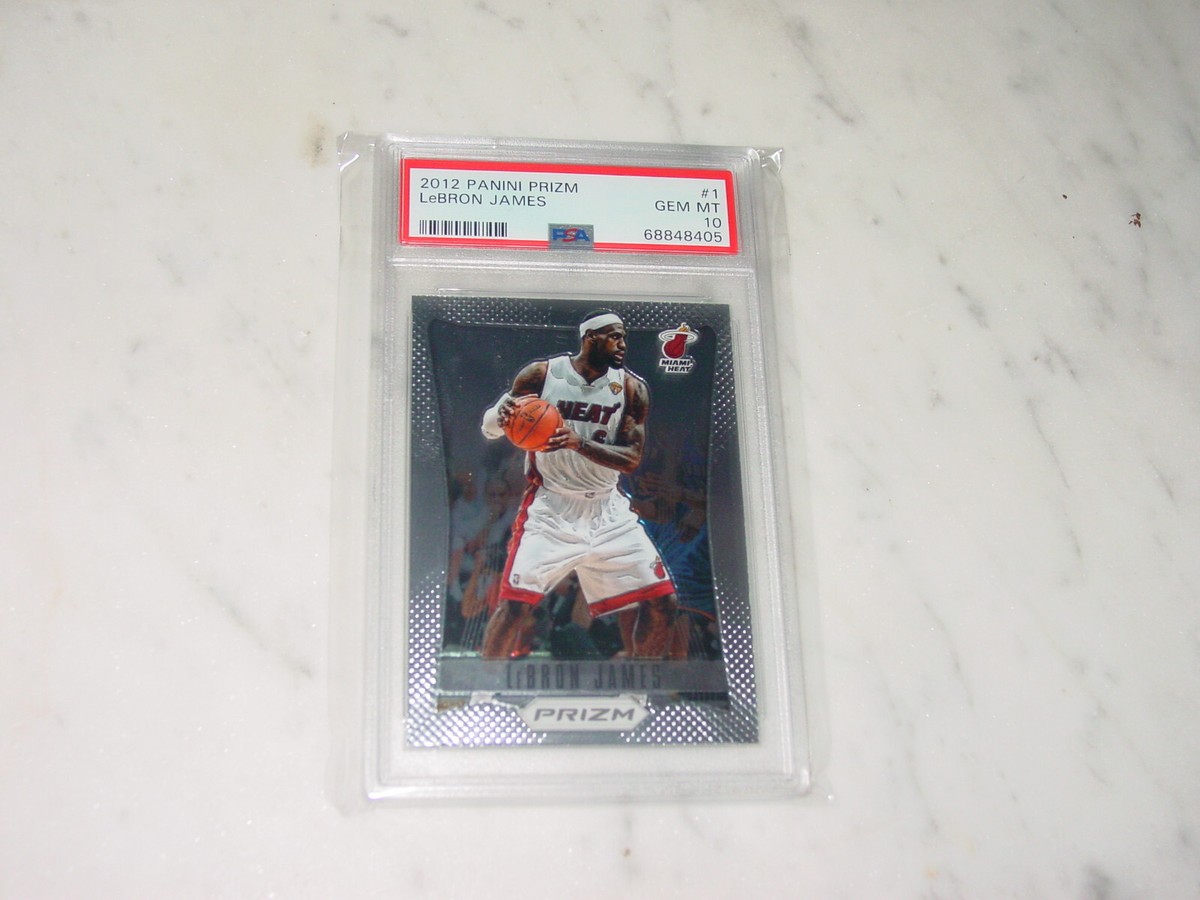 レブロン プリズム シルバー PSA 10 2012-13 Panini Prizm LeBron