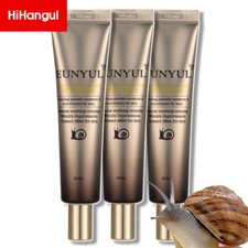 Eunyul Snail Facial Care Eye Cream Anti-aging Korean Cosmetic Beauty 40ml x 3pcs