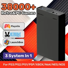 New Mix 500G Retro Video Game Emulator Console Built-in 38000+ Games Hard Drive
