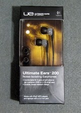 Logitech Ultimate Ears 200vi Black In-Ear Hea...