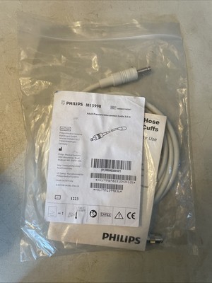 NEW OEM Philips M1599B 989803104341 Adult NiBP Air Hose 3.0m