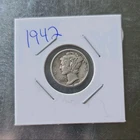 1942 Mercury Dime Silver 10C Circulated US Coin Uncertified