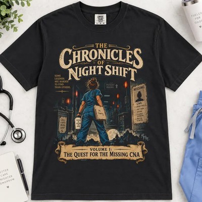 Chronicles of Night Shift Nurse Comfort Tee
