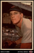 1953 Bowman #90 Joe Nuxhall Reds 6.5 - EX/MT+