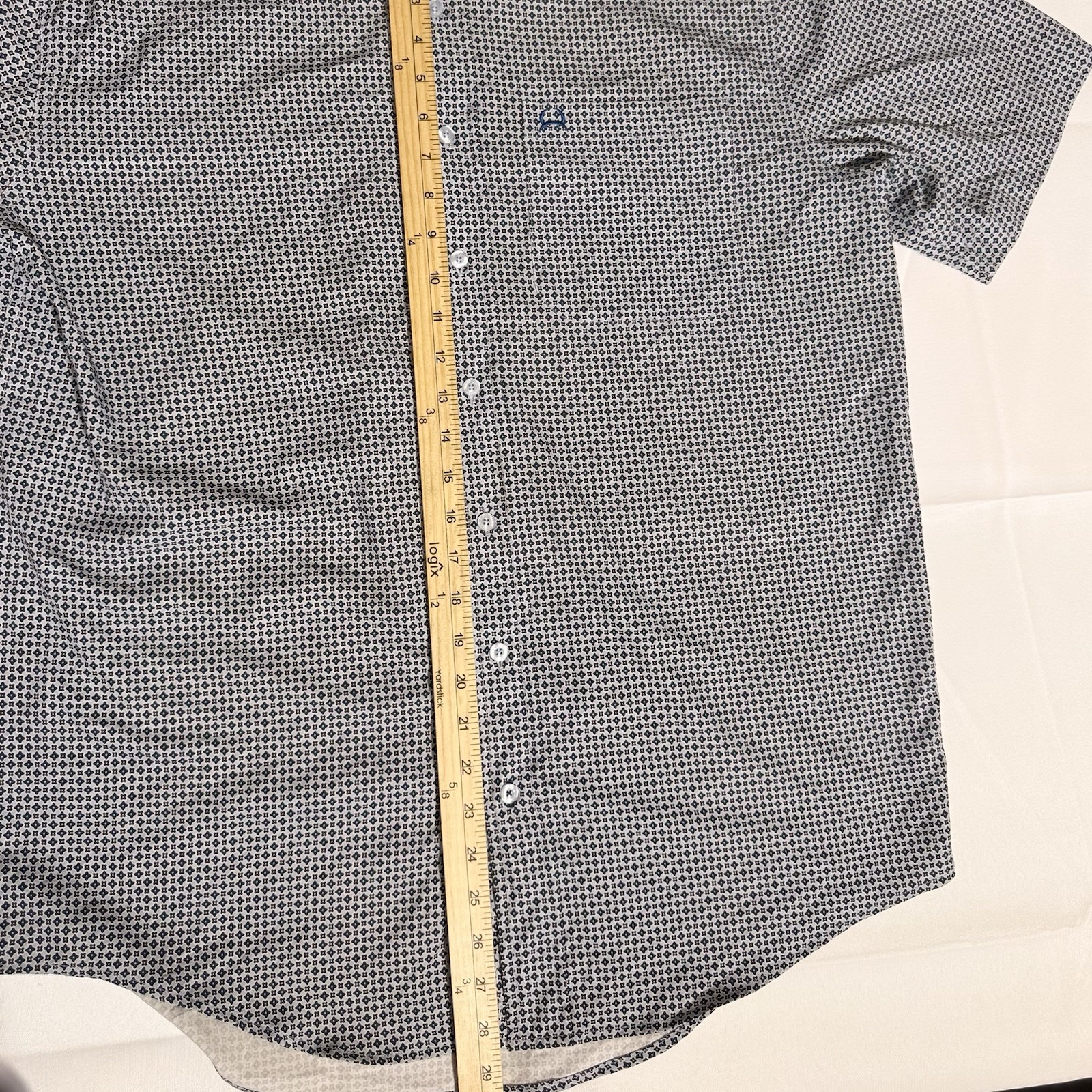 Cinch, RN155737, Geometric Pattern, Button-Down S… - image 7