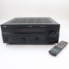 YAMAHA RX-V750 Natural Sound AV Receiver Cinema DSP Digital Remote Bundle Works