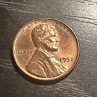 1958 Lincoln Wheat Cent Penny - UNCIRCULATED BU - Original Luster - Last Year