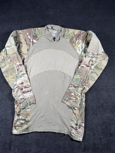 Military Style Army Combat Shirt Flame Resistant Size Medium
