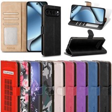 Case For Google Pixel 11 Pro XL / 10A / 9A Leather Wallet Flip Stand Phone Cover