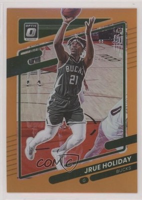 2021-22 Panini Donruss Optic Orange Prizm 2/199 Jrue Holiday #40 sq1