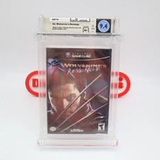 Nintendo GameCube X2 WOLVERINE'S REVENGE - WATA GRADED 9.4 A+ NEW Factory Sealed