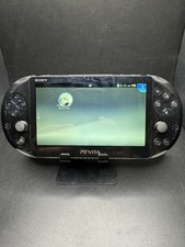 Sony Playstation PS VITA PCH-2001 Handheld Console Black Tested/ 16gb No Charger