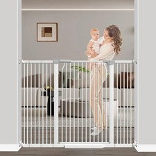 Baby Gates for Doorways, 40.5" Tall Dog Gate