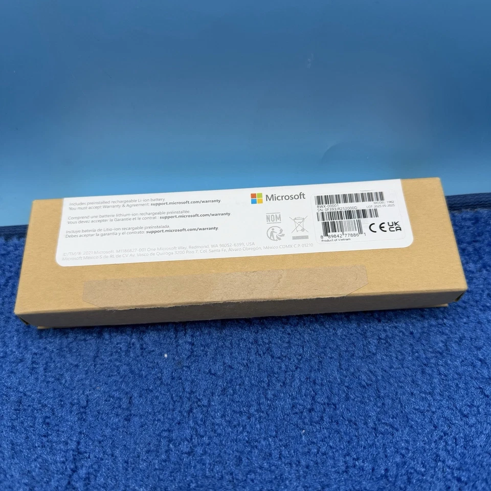 Microsoft Surface Slim Pen 2 (8WX-00001) Model 1962 - Matte Black - Image 3 of 3