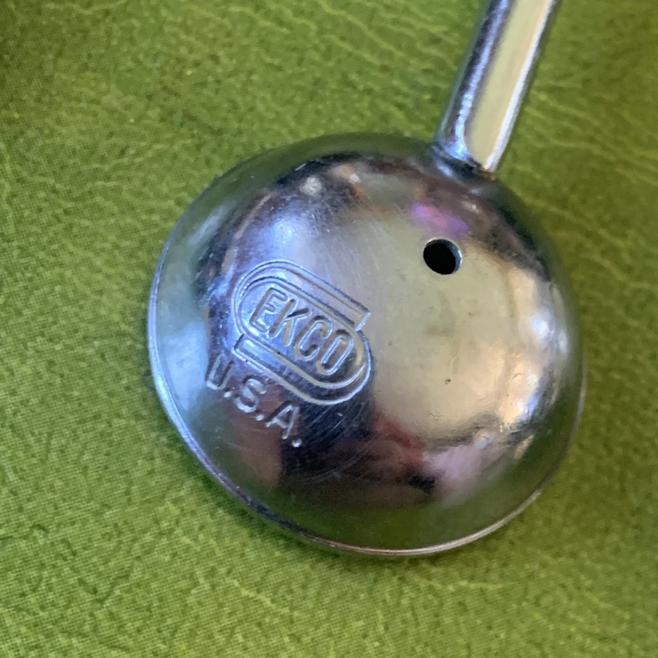 3 Bailarinas de Melón ECKO De Colección Doble Extremo 1" 3/4" Cuchara EKCO Hechas en EE. UU. MCM Foto 2 de 4