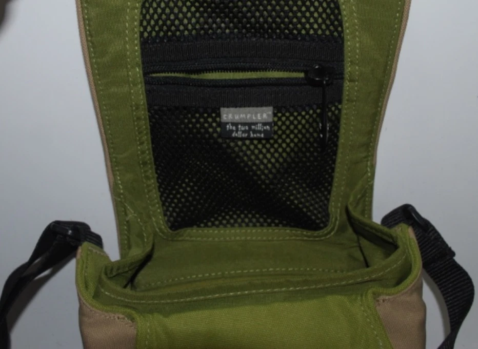 Crumpler “The two Million Dollar Home” Camera Shoulder Bag – Green – Compact - Image 4 of 4