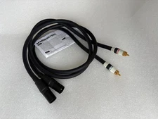 Monster Cable M Series M1000 MKII RCA / XLR audio interconnect cable pair
