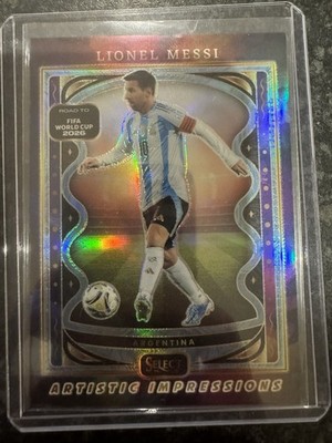 Lionel Messi Case Hit Artistic Impressions Panini Select Argentina