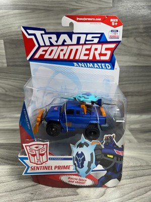 2008 HASBRO TRANSFORMERS ANIMATED SENTINEL PRIME ACTION FIGURE AUTOBOT DELUXE