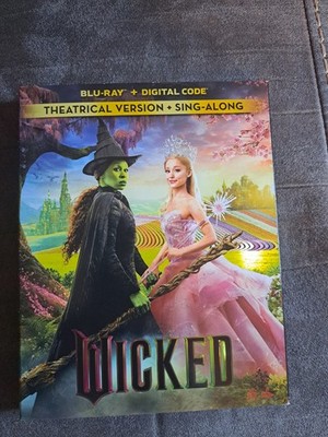 Wicked Blu-ray With Slipcover, No Digital Code, New