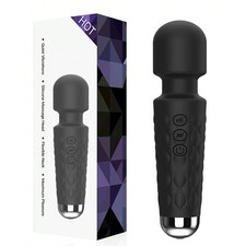 Handheld Massager Wand Vibrating Massage Magic Full Body Therapy Motor 20 Speed