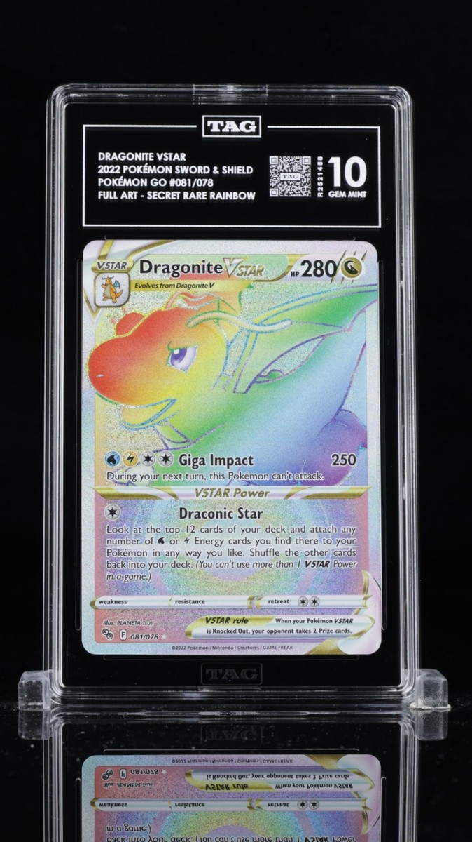 Dragonite VSTAR (Secret) 081/078 Pokémon GO Holo for sale