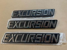 2000-2005 00-05 FORD EXCURSION FENDERS & TAILGATE EMBLEM SET OF 3
