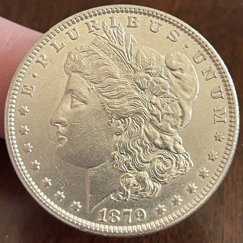 1879 P Morgan Silver Dollar ~ REVERSE PL ~ FROM MS COLLECTION ~ 90% Silver $1