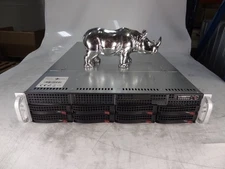 SuperMicro CSE-825 W/ X11SCA-F 8x 3.5in Server w/Trays, X11SCA-F, Dual PSU