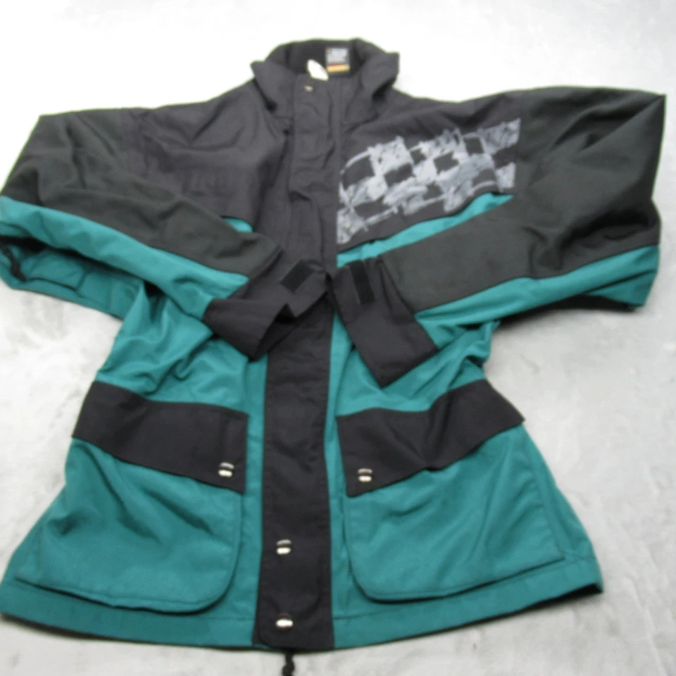 Thor GoreTex Ski Jacket Men Medium Black Extreme Weather Waterproof Snow VTG 90s - Image 2 of 4