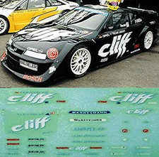 Opel Calibra V6 ITC 1996 Cliff Reuter #7 1:87 Decal Decal