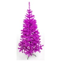 Weihnachtsbaum 150Cm Violett KüNstlicher Tannenbaum Kunsttanne Christbaum Deko