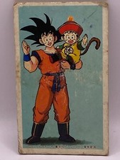 Goku Gohan Dragon Ball Z / Menko TCG Vintage 23273 Shueisha / Made in Japan Rare