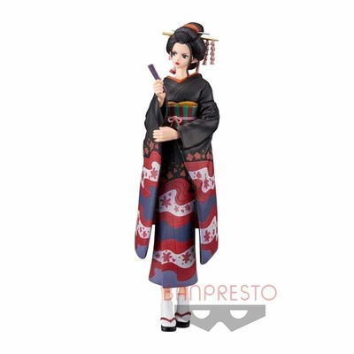 Figurina One Piece Nico Robin Banpresto 17cm – Serie DXF Grandline Men Lady Wano Kuni Vol.2, Colori Multicolore