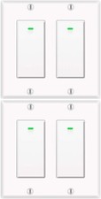 Smart Light Switch 2gang, Works with Alexa &G...