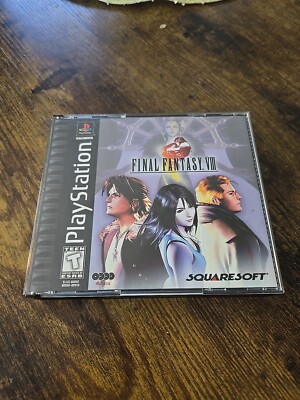 Final Fantasy VIII (Sony PlayStation 1, 1999) CIB with Registration