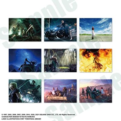 FF7 BOX ART COLLECTION ３点セット　【未開封品】 Zack Fair Final Fantasy VII Art Museum Card TCG Japanese