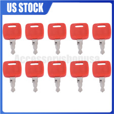10Pcs Ignition Keys For John Deere Agricultural Tractor Combine RE183935 RE71557
