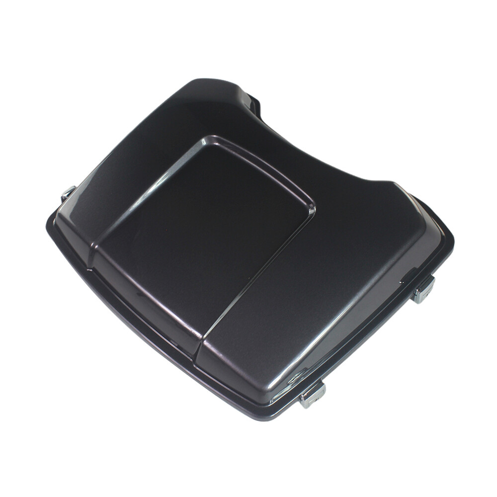 Razor Pack Trunk Chopped Backrest for Harley Touring 1993-2013 Charcoal Pearl