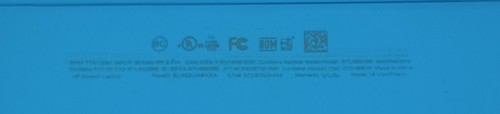HP 14 TPN-Q183 Celeron 1.6GHz 32GB/4GB 14" WIN10H Blue w/ ADAPTER 14-CB011WM - Afbeelding 7 van 7