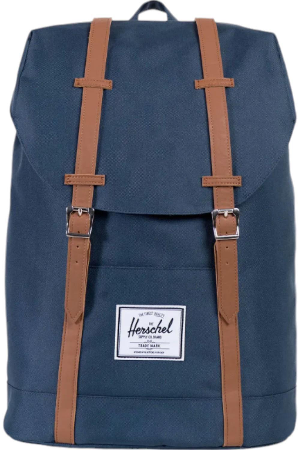 Рюкзак для отдыха Herschel Supply Co. объемом 19,5 л темно-синего цвета