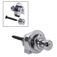 Boston BSL-20-CH Guitar Strap lock Set, Chrome