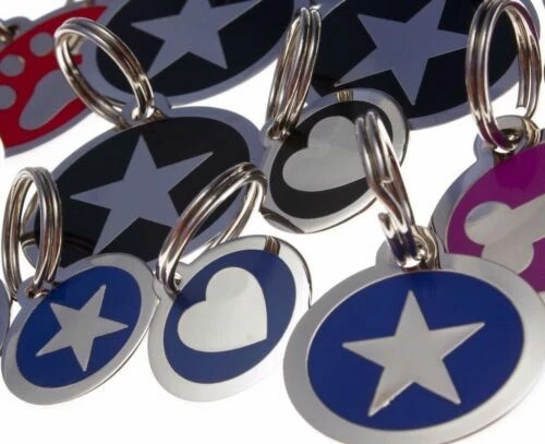 Targhette e pendagli in acciaio inox per cani