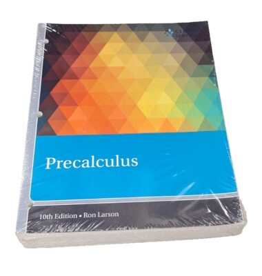 PRECALCULUS 10th Edition by Ron Larson Loose Leaf 4 Binder; GENGAGE Learning