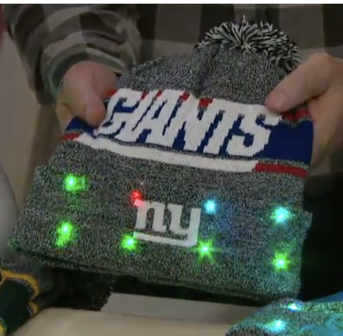 Beanie, LED BIG STRIPE Knit Cap, Hat 