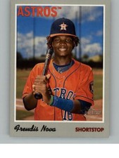 2019 Topps Heritage Minor League Freudis Nova 65 GCL Astros