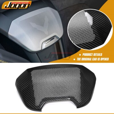 Carbon Charger Waterfall Speaker Panel For Corvette C8 Stingray Z51 Z06 2020-25