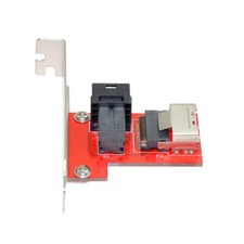 With Bracket to SAS HD SFF-8643 PCI-Express 4.0 Mini SAS SFF-8087