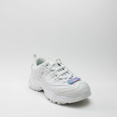Skechers 11931 WSL D'Lites Fresh Start Woman Shoes - White - 6.5 Size