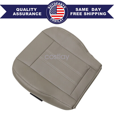 Fits 2011-16 Chrysler Town & Country Driver Side LOWER Leather Seat Cover TAN